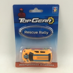 Машинка инерционная 1Toy «Top Gear-Rescue Rally»
