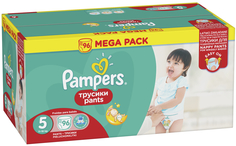 Трусики-подгузники Pampers Pants 5 (11-18 кг) 96 шт.