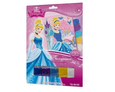 Аппликация из песка Origami «Золушка в замке» Disney Princess