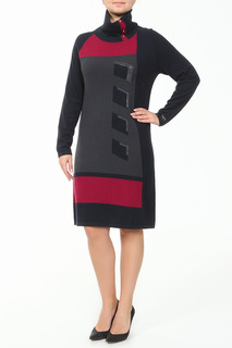 Теплое платье с закрытым горлом Paola Joy