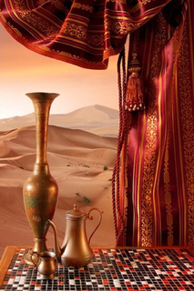 Холст "Восточные вазы" Ecoramka