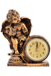 Часы настольные "Ангелочек" Русские подарки