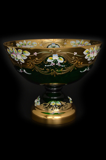 Фруктовница Лепка, 30 см Bohemia