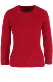 Приталенный пуловер с укороченным рукавом Escada