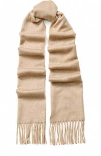 Кашемировый шарф с бахромой Eton