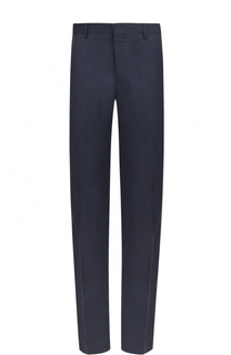 Хлопковые брюки прямого кроя BOSS