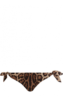 Плавки-бикини с леопардовым принтом Dolce &amp; Gabbana