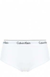 Трусы из смеси хлопка и вискозы с логотипом бренда Calvin Klein Underwear