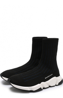 Текстильные кроссовки Speed Balenciaga