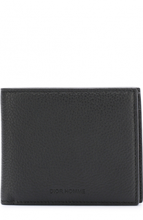Кожаное портмоне с отделениями для кредитных карт и монет Dior