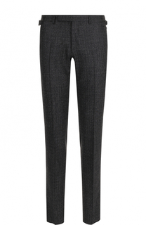 Шерстяные брюки прямого кроя Ermenegildo Zegna