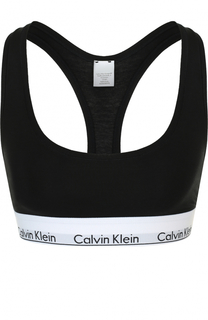 Спортивный бюстгальтер с логотипом бренда Calvin Klein Underwear