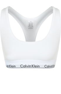 Спортивный бюстгальтер с логотипом бренда Calvin Klein Underwear