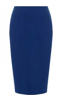 Однотонная шерстяная юбка-миди Weill