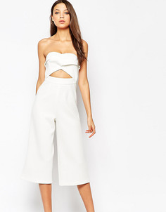 Комбинезон бандо ASOS TALL Premium - Белый