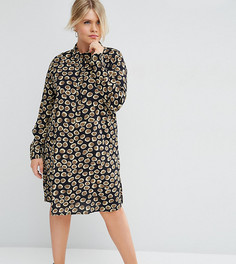 Платье-рубашка со звериным принтом ASOS CURVE - Мульти