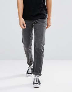 Эластичные черные джинсы слим ASOS - Черный