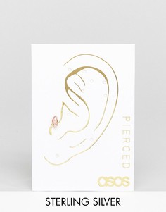 Пирсинг для уха ASOS - Медный