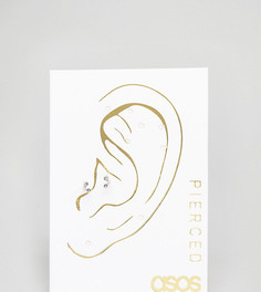 Пирсинг для уха ASOS - Серебряный