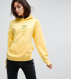 Оверсайз-худи с вышивкой Adolescent Clothing - Желтый