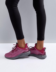 Бордовые кроссовки adidas Running Alphabounce - Фиолетовый