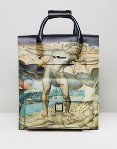 Кожаный рюкзак с принтом картины Уильяма Блейка Dr Martens - Мульти