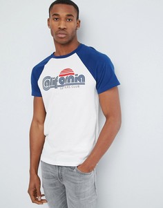 Футболка с логотипом Celio California - Белый