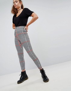 Брюки скинни в клетку ASOS - Мульти
