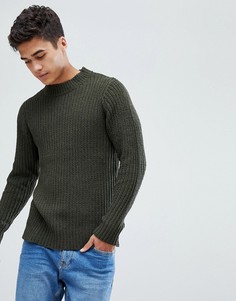 Мягкий свободный джемпер Brave Soul - Зеленый