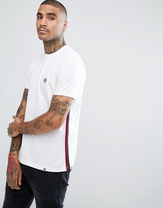 Белая футболка с короткими рукавами и круглым вырезом Pretty Green Tilby - Белый