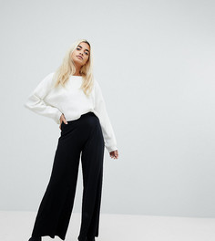 Широкие брюки ASOS PETITE - Черный