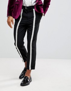 Брюки скинни ASOS - Черный