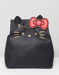 Рюкзак с кошачьей мордочкой Hello Kitty X ASOS - Черный