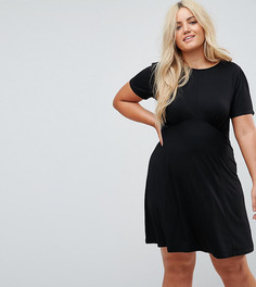 Чайное платье мини ASOS CURVE Ultimate - Черный