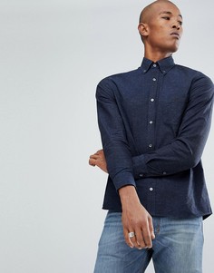 Синяя тканая рубашка Aquascutum Kayson - Синий