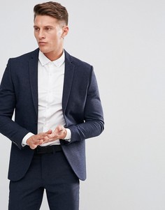 Облегающий блейзер Jack &amp; Jones - Темно-синий
