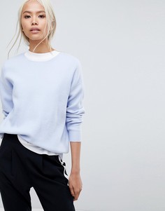 Джемпер тонкой вязки Selected - Синий