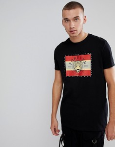 Футболка с принтом леопарда ASOS - Белый