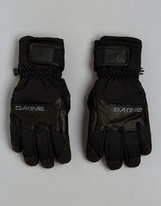 Кожаные горнолыжные перчатки Dakine Gore-Tex - Черный