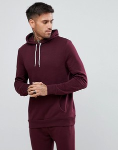 Темно-бордовое худи New Look - Красный