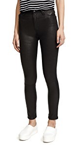 AG Farrah Leather Skinny Jeans