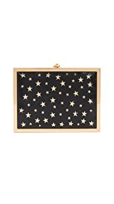 alice + olivia Darla Laser Cut Stars Box Clutch