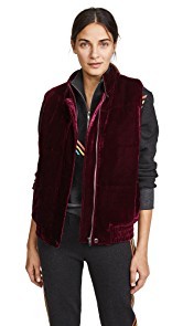 BB Dakota Withers Velvet Puffer Vest