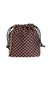 Clare V. Drawstring Pouch with Shoulder Strap