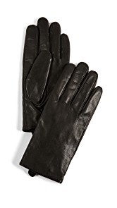 Club Monaco Claudia Tech Leather Gloves