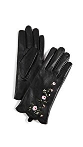 Club Monaco Vidita Leather Gloves