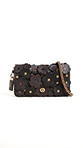 Coach 1941 Tea Rose Applique Dinky Cross Body Bag