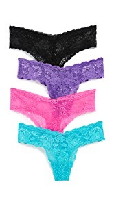 Cosabella 4 Pack Box of Love Thongs