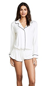 Eberjey Gisele PJ Long Sleeve Teddy