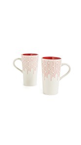 Gift Boutique Latte Mug Set of Two